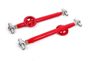 Ford Mustang Control Arms - BMR Suspension - Double Adjustable Lower - Red - `79-`04